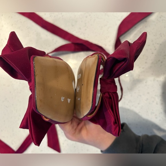 GANNI Soft Bow Heeled Sandals - Picture 11 of 11